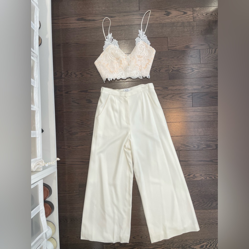 Rime arodaky white/blush two piece